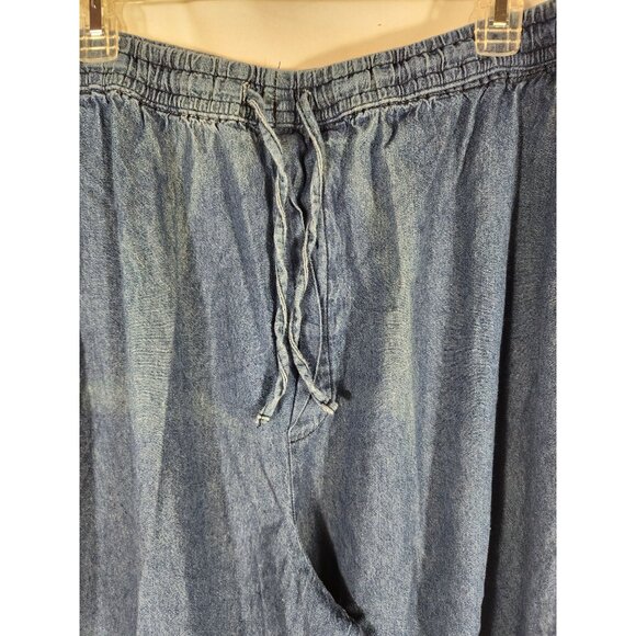 CW Classics Womens Plus Capri Pants Comfort Waistband Cotton 3X - Picture 2 of 5